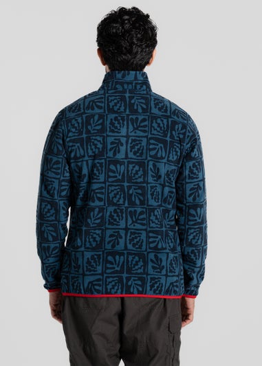 Craghoppers Blue Galdie Half Zip Fleece