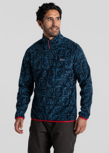 Craghoppers Blue Galdie Half Zip Fleece