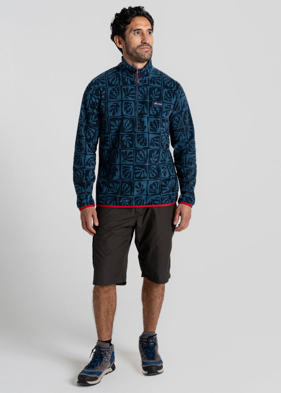 Craghoppers Blue Galdie Half Zip Fleece