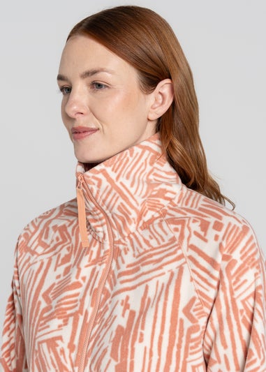 Craghoppers Beige Annjela Half Zip Fleece