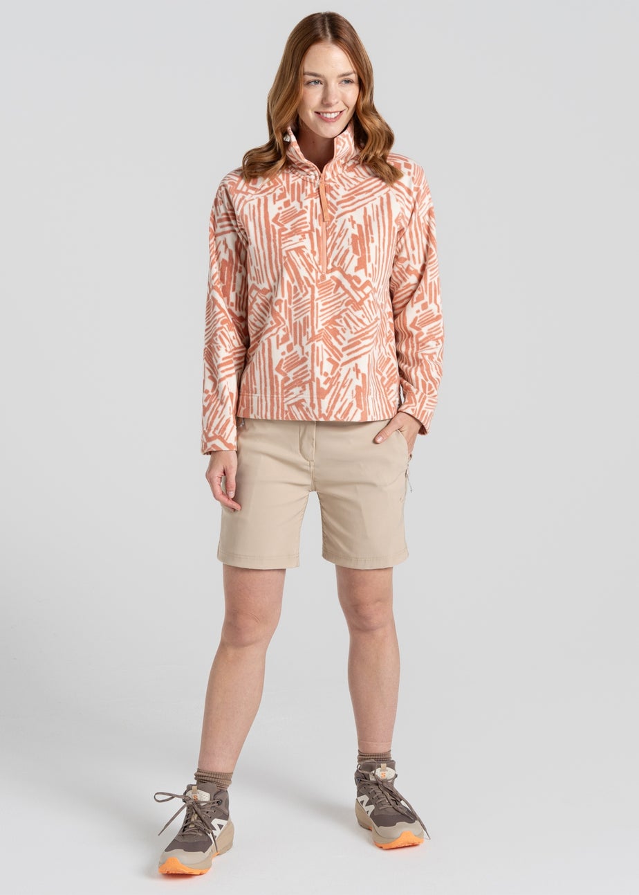 Craghoppers Beige Annjela Half Zip Fleece