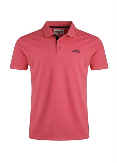 Weird Fish Candy Pink Miles Pique Polo