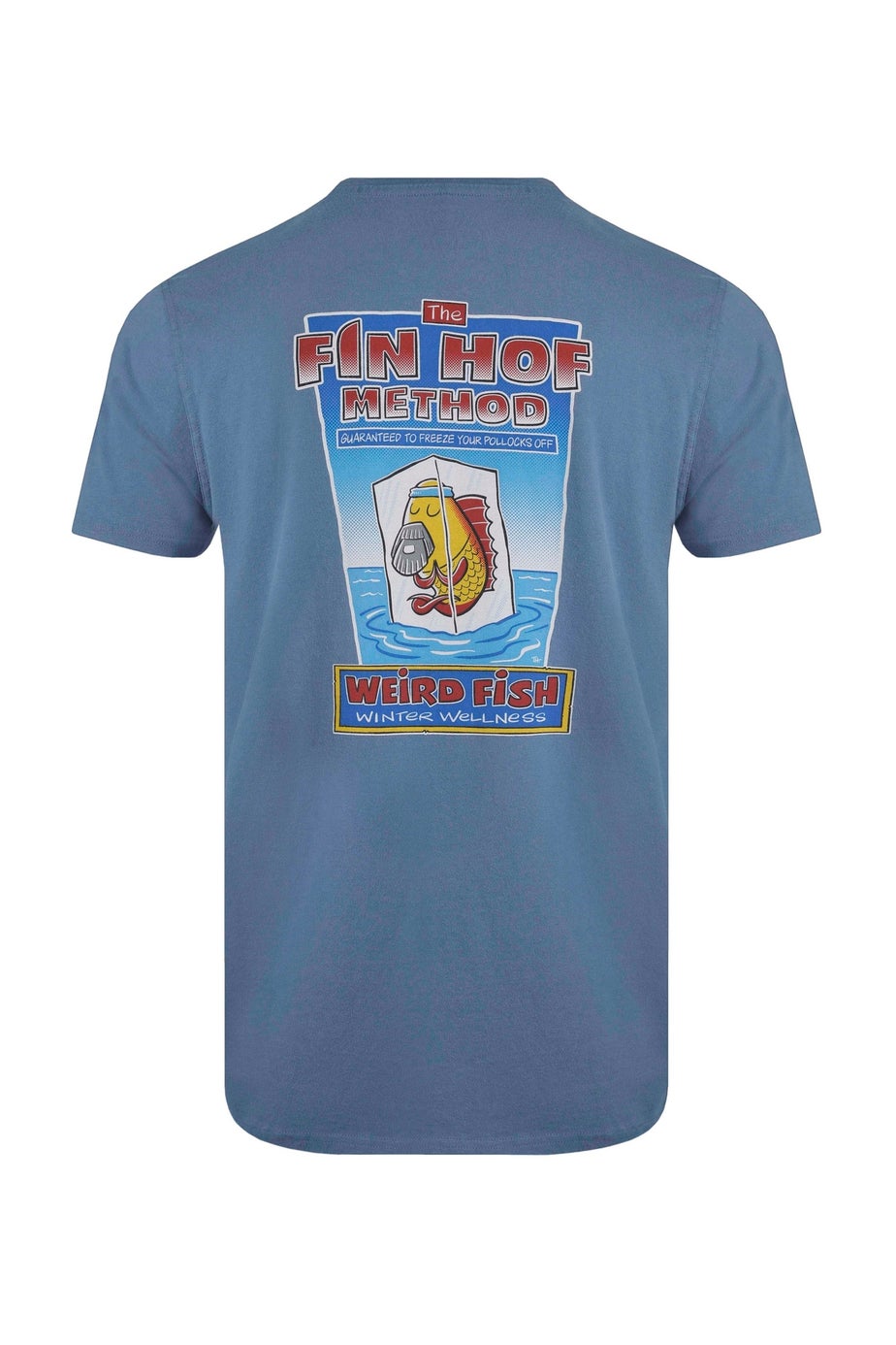 Weird Fish Blue Fin Hof Back Print Artist T-Shirt