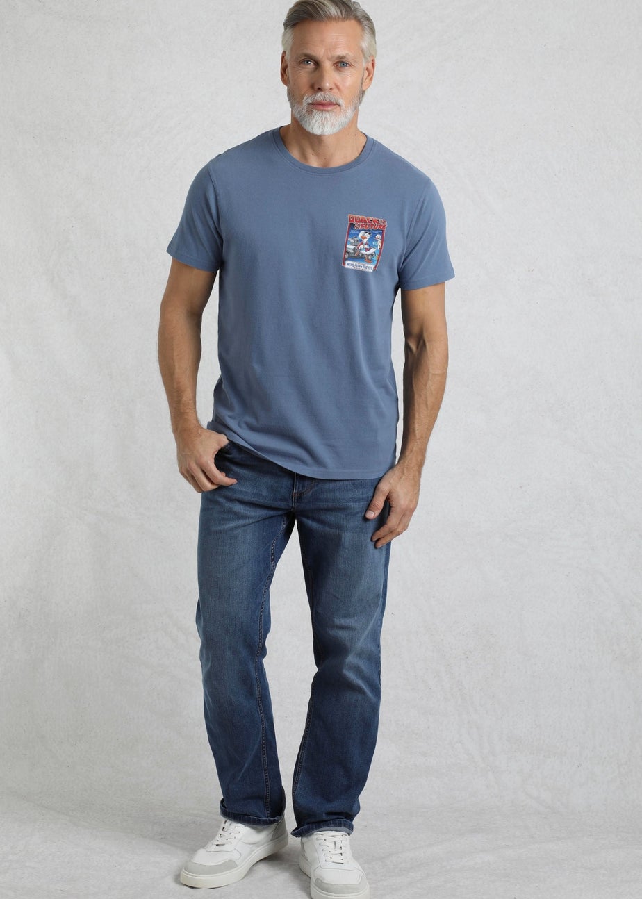 Weird Fish Blue Quack to the Future RSPB Collaboration Artist T-Shirt