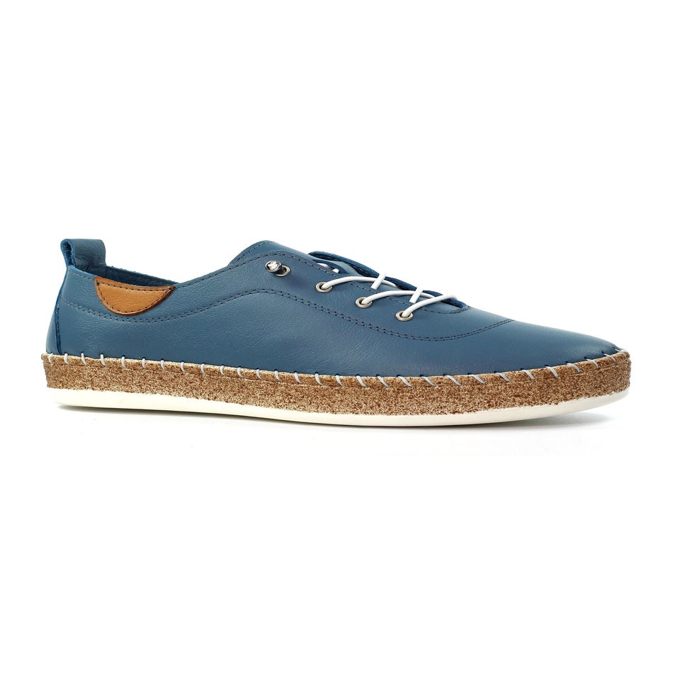 Lunar Denim Blue Evie Plimsoll