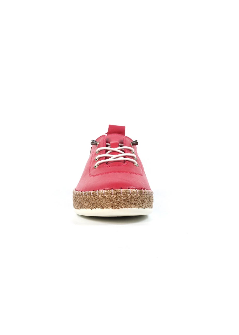 Lunar Raspberry Evie Plimsoll