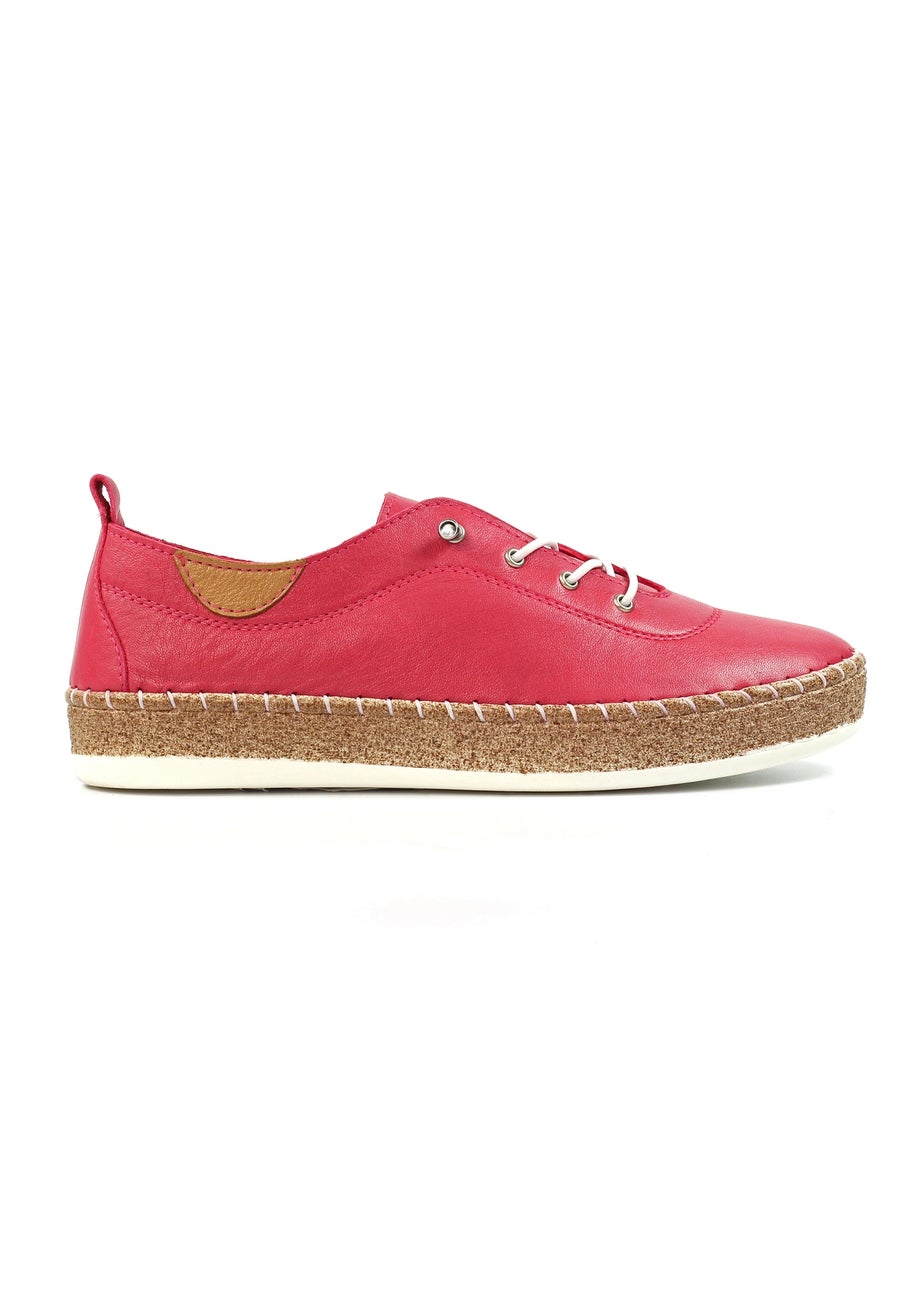 Lunar Raspberry Evie Plimsoll