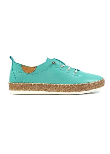 Lunar Turquoise Evie Plimsoll
