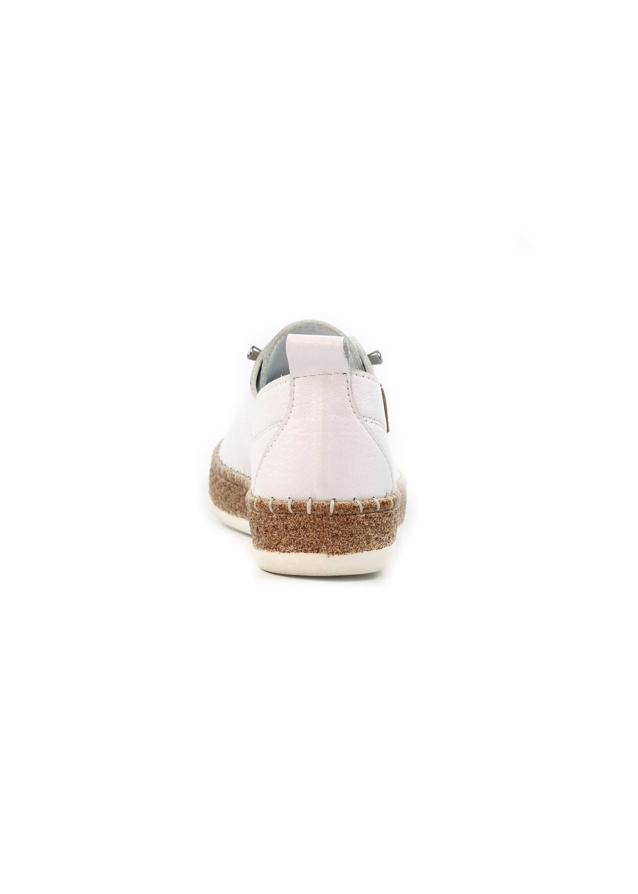 Lunar White Evie Plimsoll