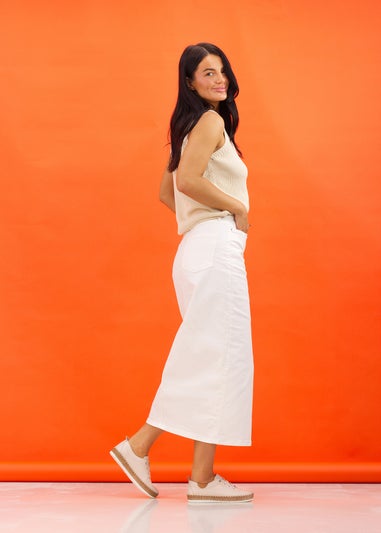 Lunar Cream Evie Plimsoll