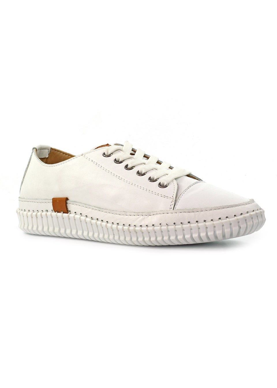 Lunar White Truffle II Plimsoll