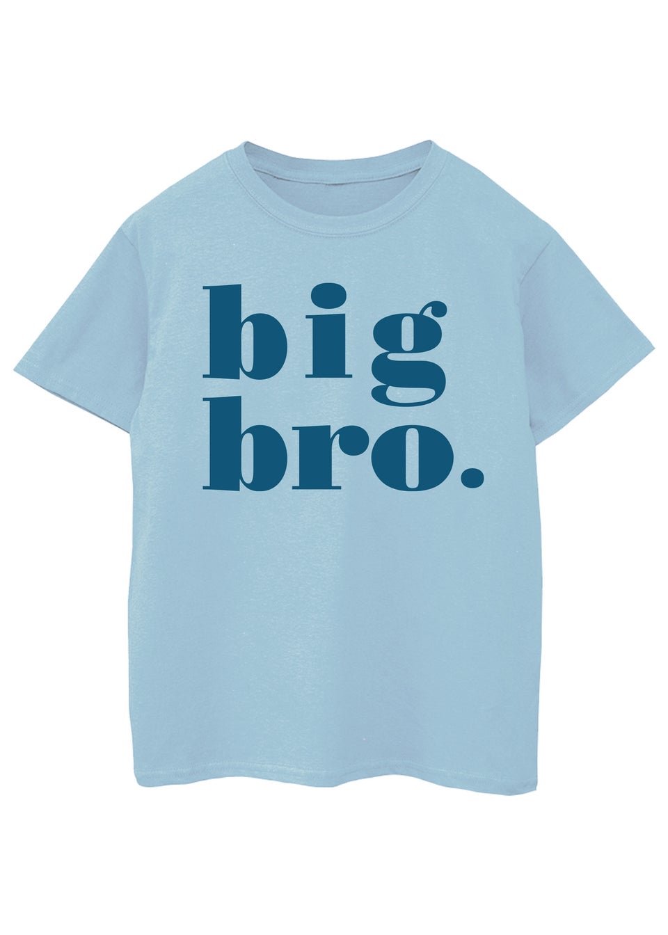 Brands In Big Brother Boys Blue Graphic T-Shirt