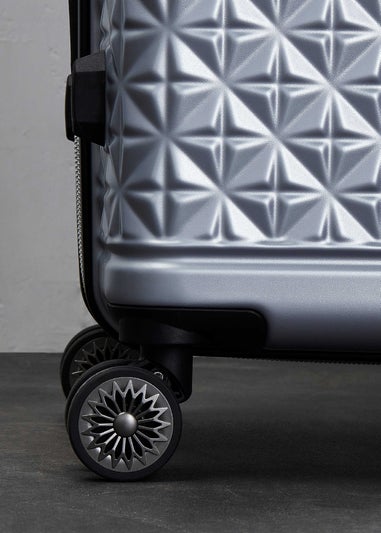 Rock Maya Suitcase Silver