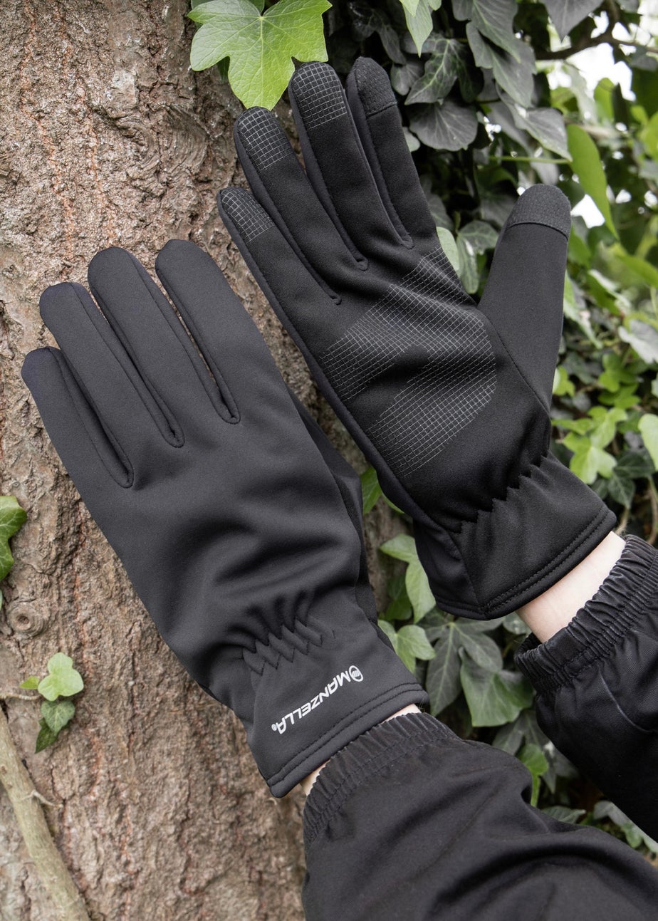 Totes Manzella Black Glove Warm