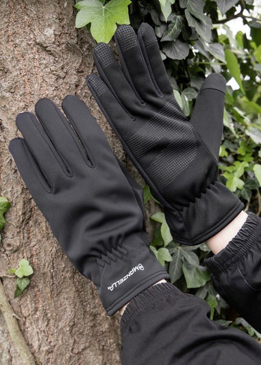 Totes Manzella Black Glove Warm