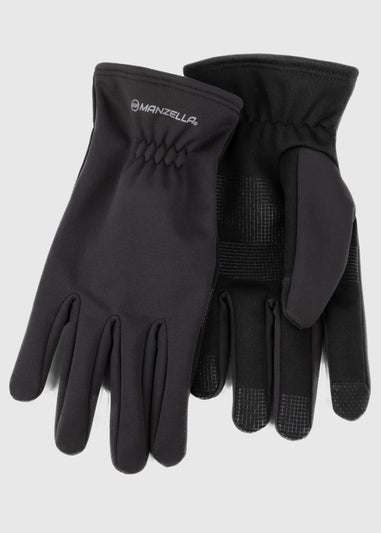 Totes Manzella Black Glove Warm