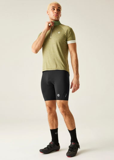 Dare2B Black Men's Bold Stretch Cycle Shorts