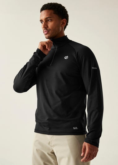 Dare2b Black Fuse Up II Core Stretch Midlayer