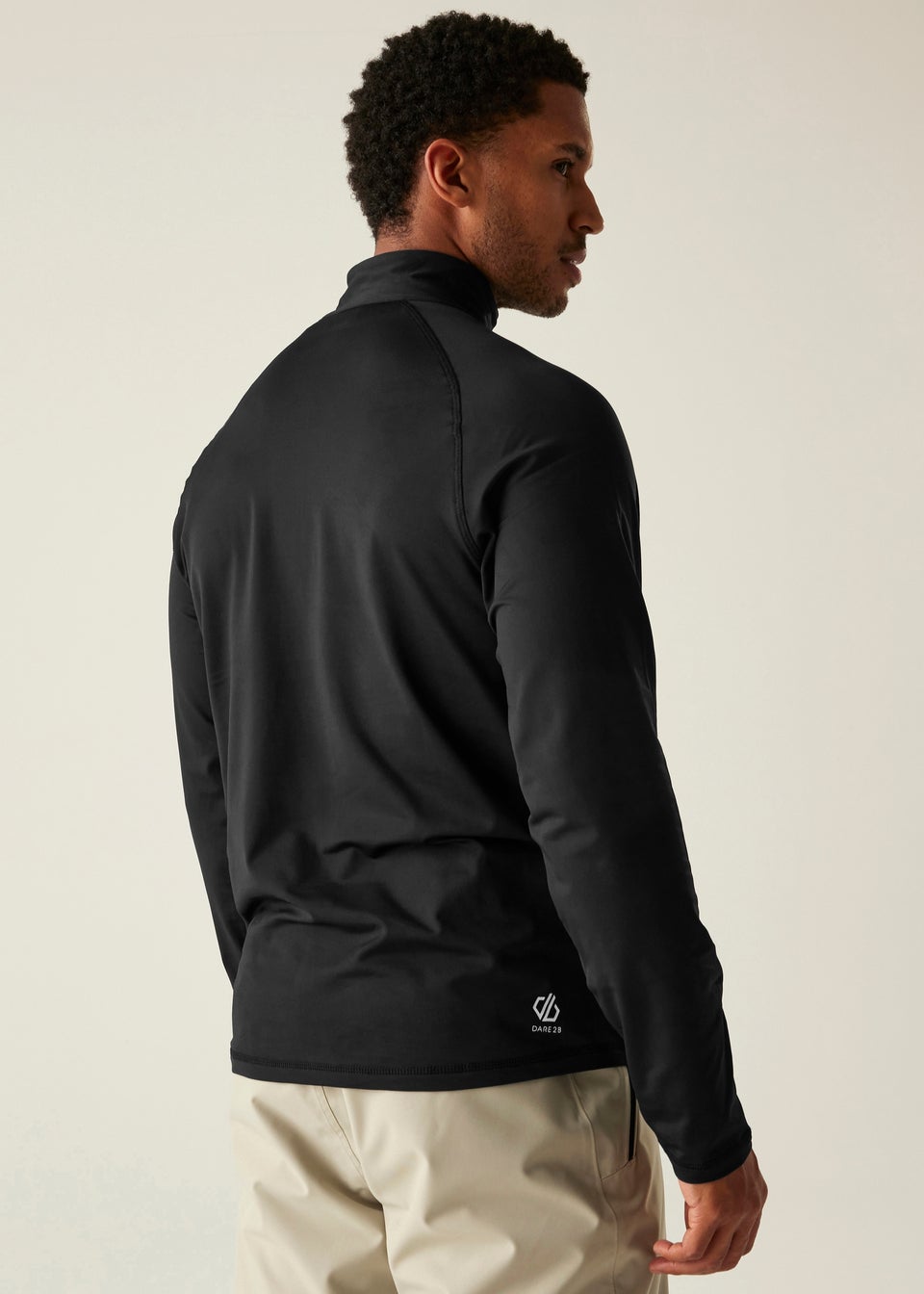 Dare2b Black Fuse Up II Core Stretch Midlayer