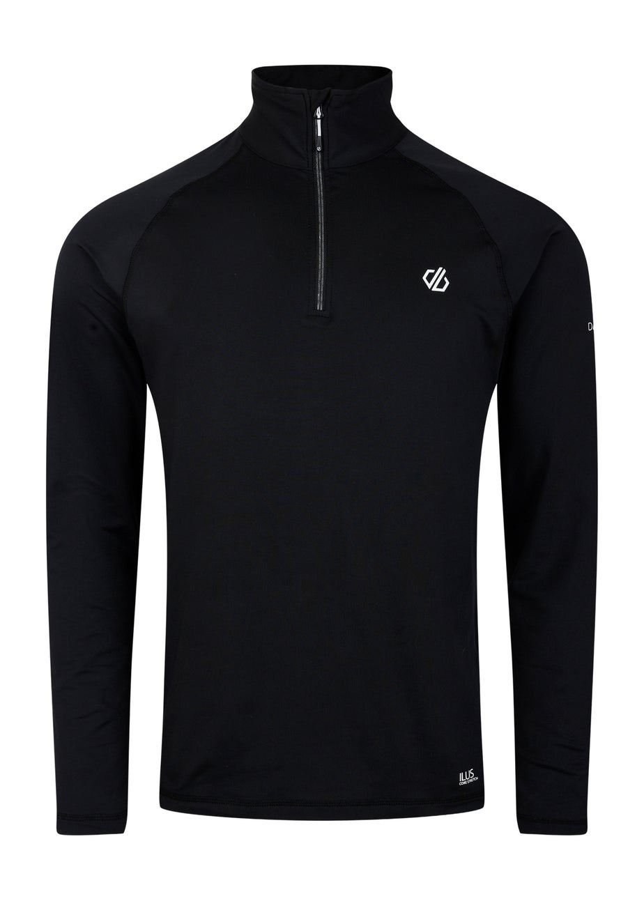 Dare2b Black Fuse Up II Core Stretch Midlayer