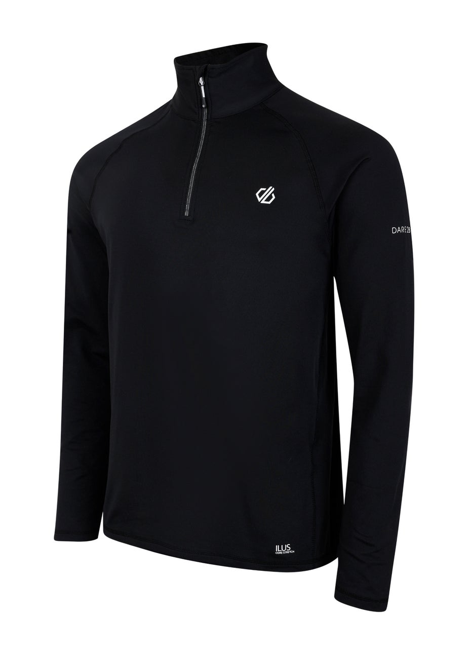 Dare2b Black Fuse Up II Core Stretch Midlayer