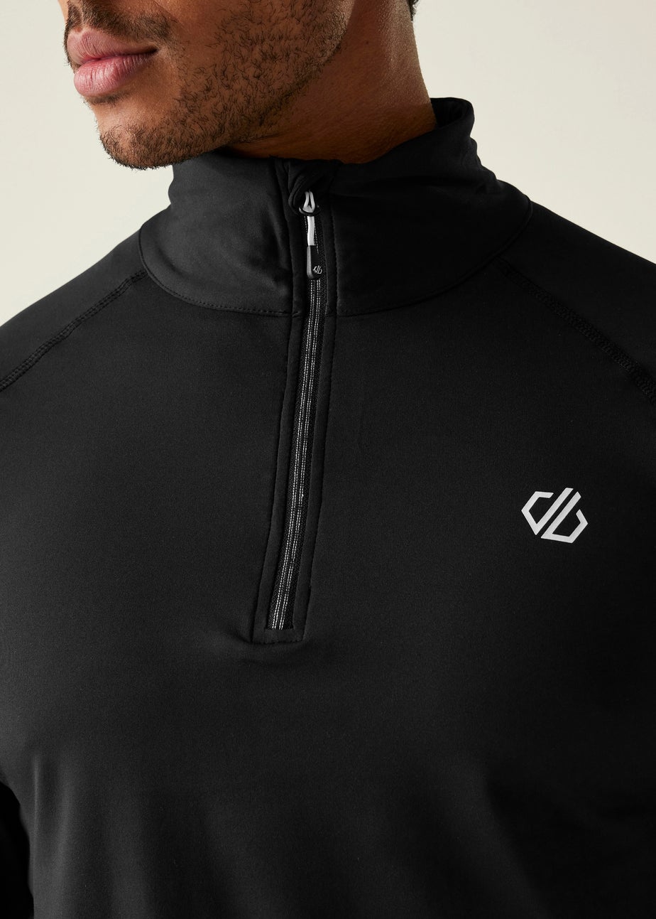 Dare2b Black Fuse Up II Core Stretch Midlayer