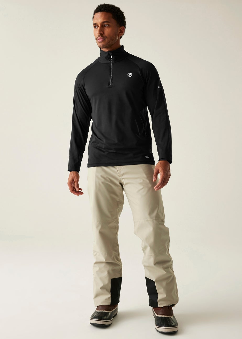 Dare2b Black Fuse Up II Core Stretch Midlayer