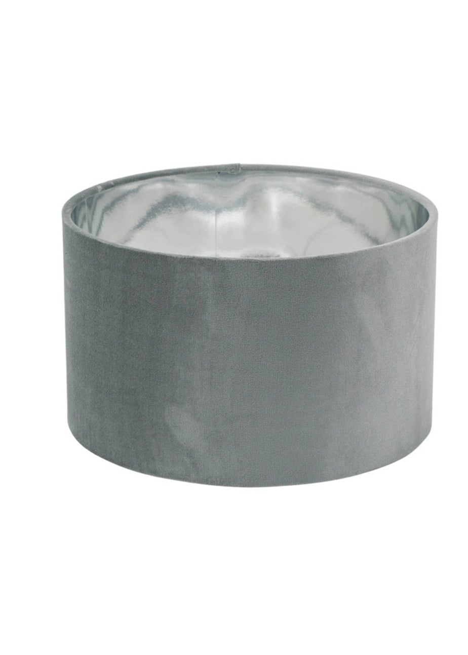 ValueLights Reni Velvet Grey Drum