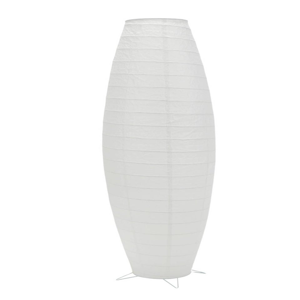 ValueLights Isla Matte White Floor Lamp
