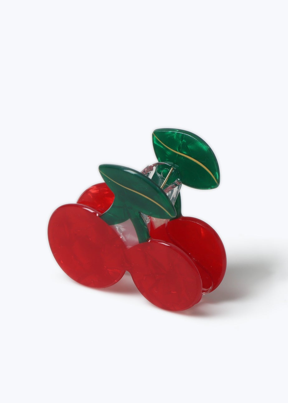 Muse Red Cherry Claw Clip