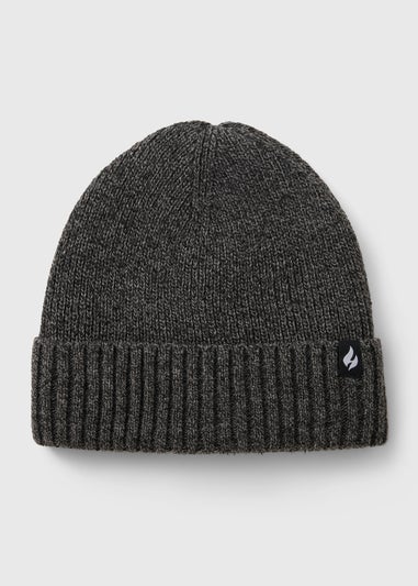 Heat Holders Grey Thin Rib Hat