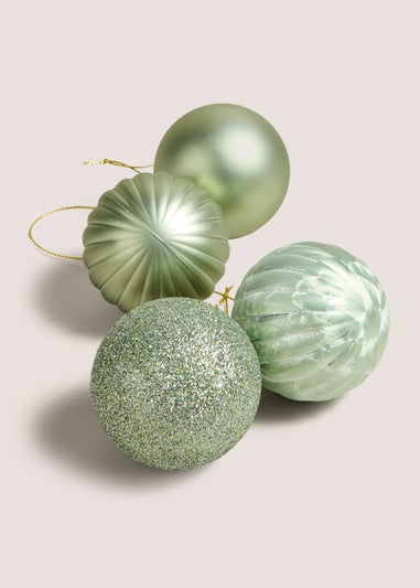 12 Pack Mint Baubles