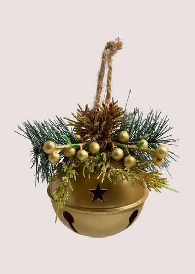 Gold Single Bell Decoration