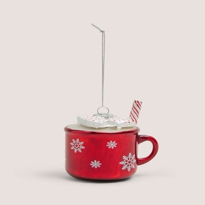 Hot Chocolate Tree Decoration