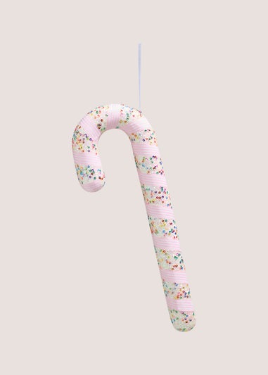 Pink Candy Cane Decoration