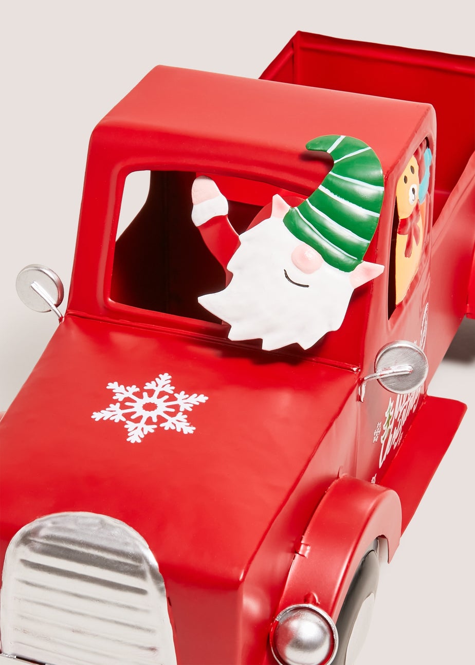 Red Christmas Truck Ornament