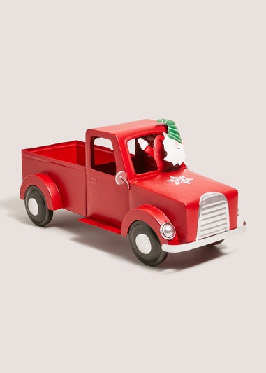 Red Christmas Truck Ornament