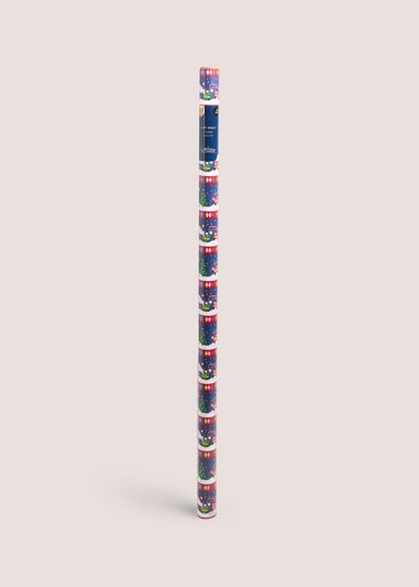 Navy Christmas Character 5m Gift Wrap