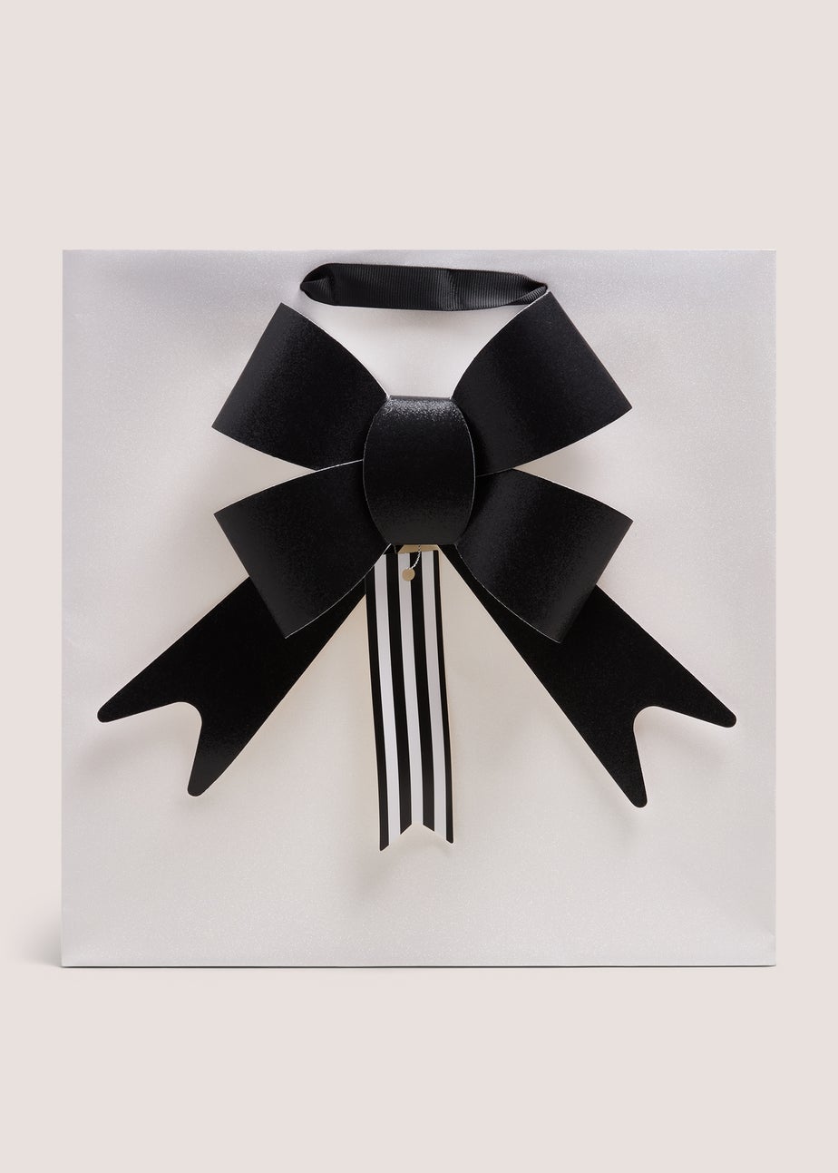 Black Bow Gift Bag