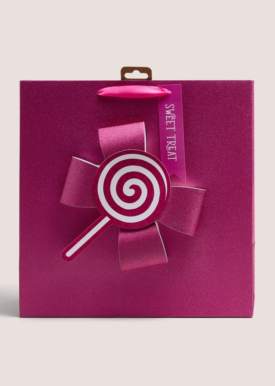 Pink Bow Candy Gift Bag