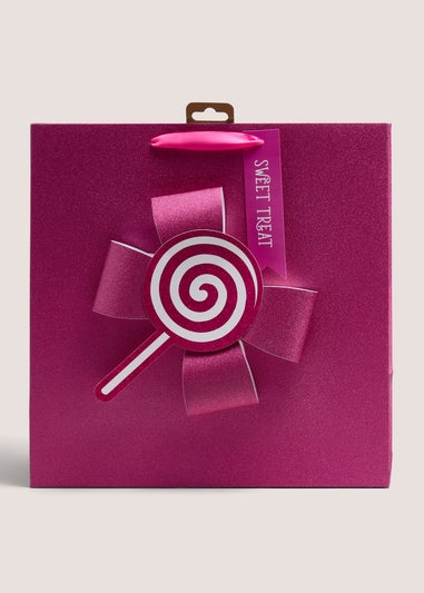 Pink Bow Candy Gift Bag