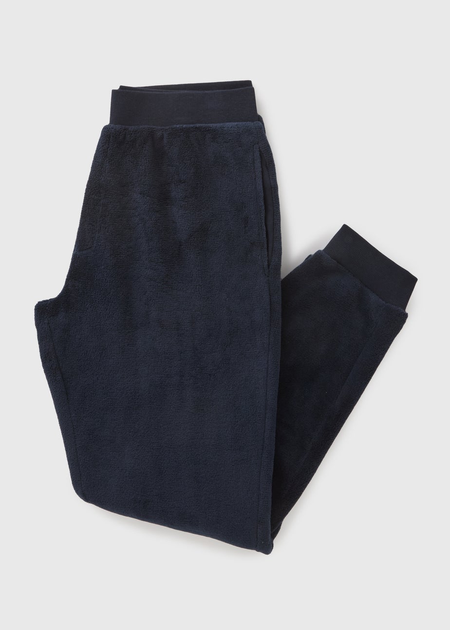 Navy Fleece Pyjama Bottoms