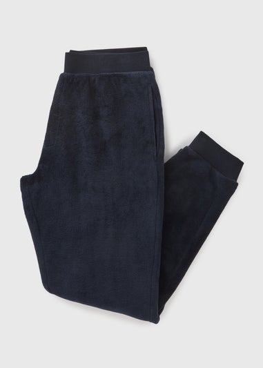 Navy Fleece Pyjama Bottoms