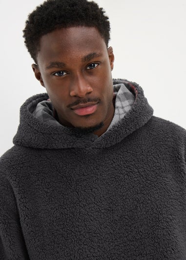 Grey Hooded Fleece Set