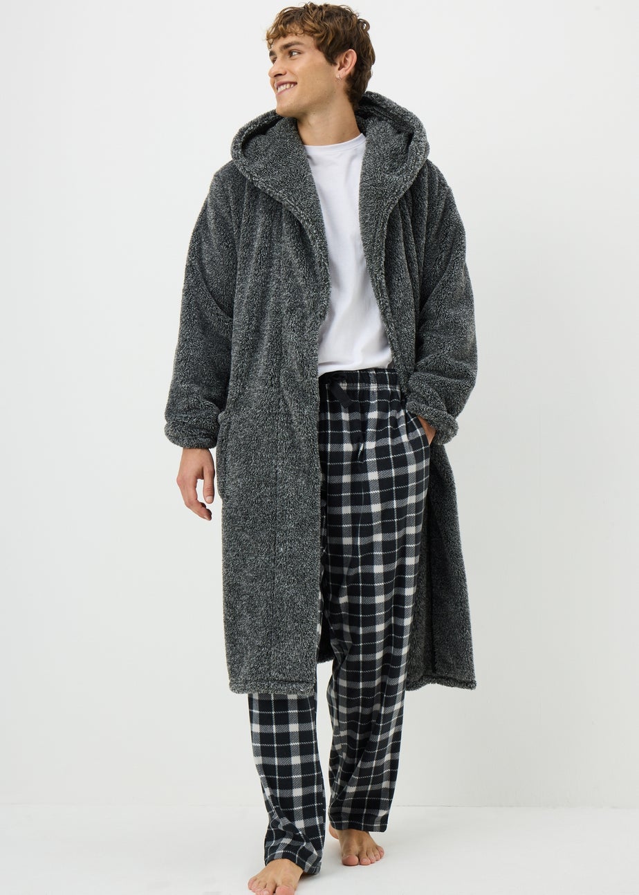 Grey Premium Dressing Gown