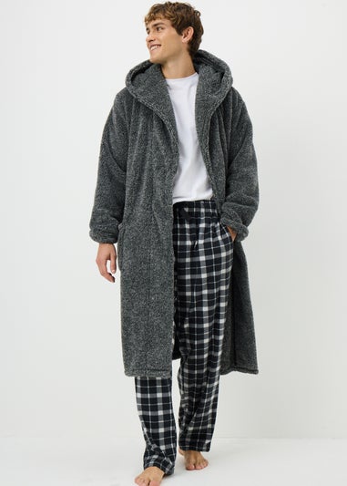 Grey Premium Dressing Gown