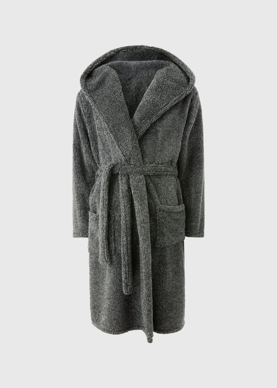 Grey Premium Dressing Gown