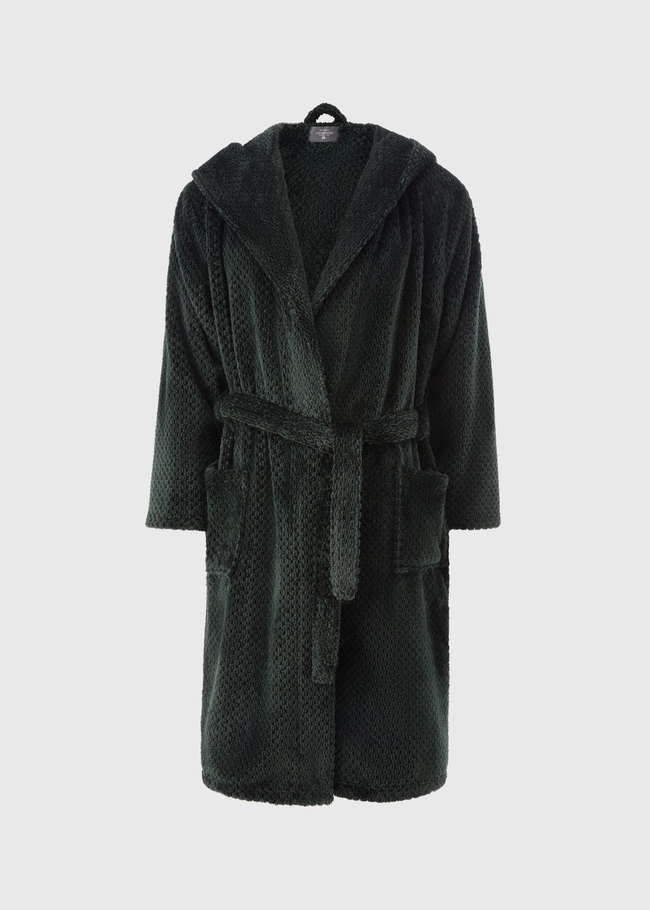 Green Honeycomb Dressing Gown