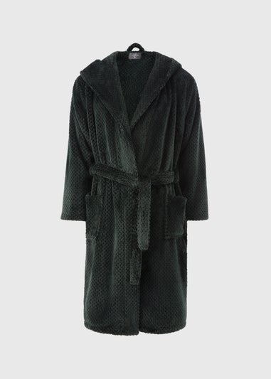 Green Honeycomb Dressing Gown
