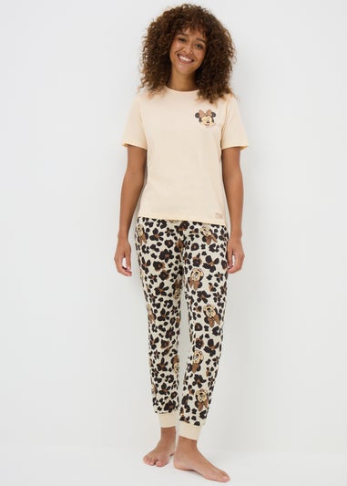 Disney Minnie Mouse Leopard Pyjama Set